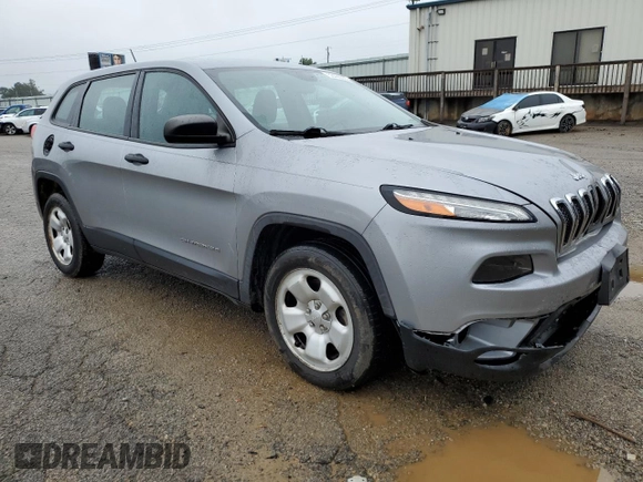 2015 Jeep Cherokee Sport с VIN 1C4PJLABXFW642941, выставлен на аукционе Copart как лот 58426695 с пробегом 134 210 миль миль и Списание • Salvage title. История ставок и продаж доступна на DreamBid. Изображение 4.