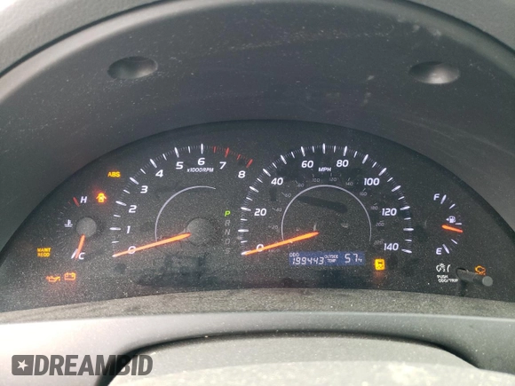 2011 Toyota Camry LE with VIN 4T4BF3EK2BR111357, listed as a Copart auction lot 55803505 with 199,443 mi miles and Clean Title. Bid and sale history available at DreamBid. Image 9.