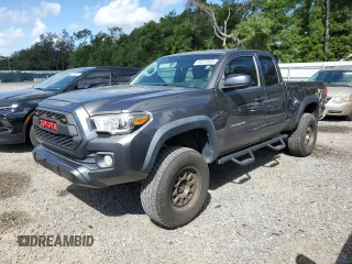 2017 Toyota Tacoma SR5 with VIN 5TFRZ5CN2HX043288, listed as a Copart auction lot 64279505 with 74,957 mi miles and Salvage title. Bid and sale history available at DreamBid. Image 1.