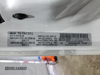 2017 Ram ProMaster City Cargo Tradesman z VIN ZFBERFAB3H6E48049, wystawiony jako Copart lot #47078265 z przebiegiem 198 206 mil mil oraz Szkody całkowita. Historia ofert i sprzedaży dostępna na DreamBid. Obrazek 13.
