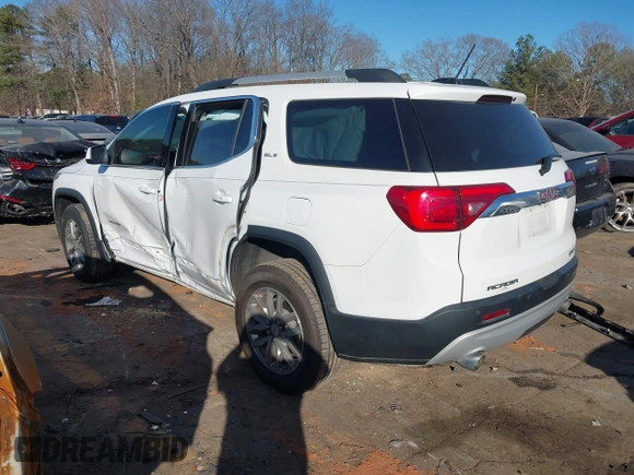 2017 GMC Acadia SLE with VIN 1GKKNLLS0HZ214443, listed as a IAAI auction lot 41351071 with 73,675 mi miles. Bid and sale history available at carsss.com. Image 3.