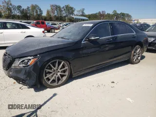 2019 Mercedes-Benz S-Class S 560 with VIN WDDUG8DB0KA444036, listed as a Copart auction lot 75420234 with 87,704 mi miles and Salvage Title. Bid and sale history available at carsss.com. Image 1.