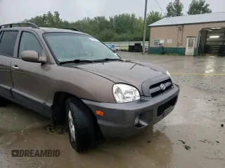 2005 Hyundai Santa Fe GLS with VIN KM8SC73EX5U001216, listed as a Copart auction lot 72630284 with 0 mi miles and Salvage Title. Bid and sale history available at carsss.com. Image 10.