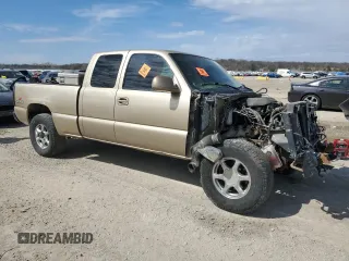 2005 Chevrolet Silverado 1500 with VIN 1GCEK19V85E114620, listed as a Copart auction lot 50715145 with 218,235 mi miles and Salvage Title. Bid and sale history available at carsss.com. Image 4.