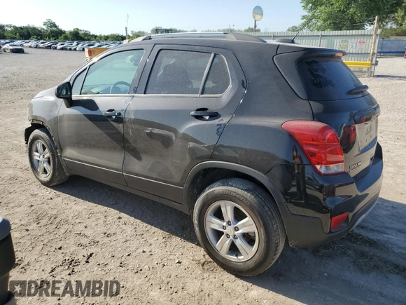 2022 Chevrolet Trax LT with VIN KL7CJPSM2NB527162, listed as a Copart auction lot 57653745 with 49,974 mi miles and Salvage title. Bid and sale history available at DreamBid. Image 2.