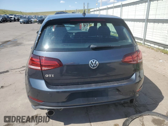 2018 Volkswagen Golf GTI S with VIN 3VW447AU9JM290850, listed as a Copart auction lot 60361843 with 42,042 mi miles. Bid and sale history available at carsss.com. Image 6.