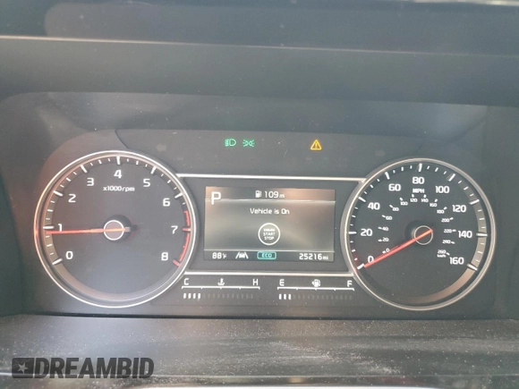 2023 Kia Sorento S with VIN 5XYRL4LC6PG208285, listed as a Copart auction lot 49927455 with 25,216 mi miles and Salvage Title. Bid and sale history available at DreamBid. Image 9.