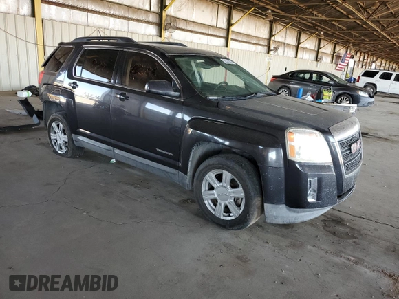 2015 GMC Terrain SLE with VIN 2GKFLRE3XF6127318, listed as a Copart auction lot 56537005 with 178,053 mi miles and Salvage title. Bid and sale history available at DreamBid. Image 4.
