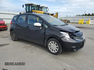 2016 Nissan Note S with VIN 3N1CE2CP7GL374897, listed as a Copart auction lot 56362765 with 186,614 mi miles and Salvage title. Bid and sale history available at DreamBid. Image 4.