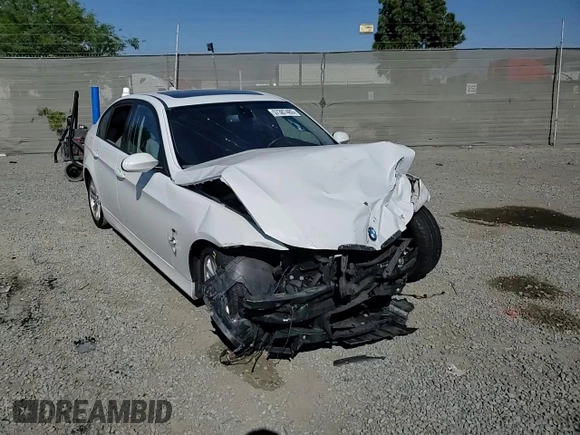 2007 BMW 3 Series 328i with VIN WBAVC53537FZ79020, listed as a Copart auction lot 57387485 with Not provided miles and Salvage title. Bid and sale history available at DreamBid. Image 14.