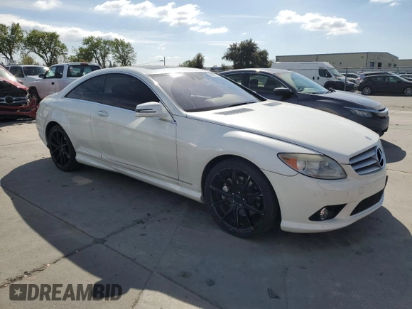 2010 Mercedes-Benz CL-Class CL 550 with VIN WDDEJ8GB2AA025203, listed as a Copart auction lot 50587715 with 133,283 mi miles and Salvage Title. Bid and sale history available at carsss.com. Image 4.
