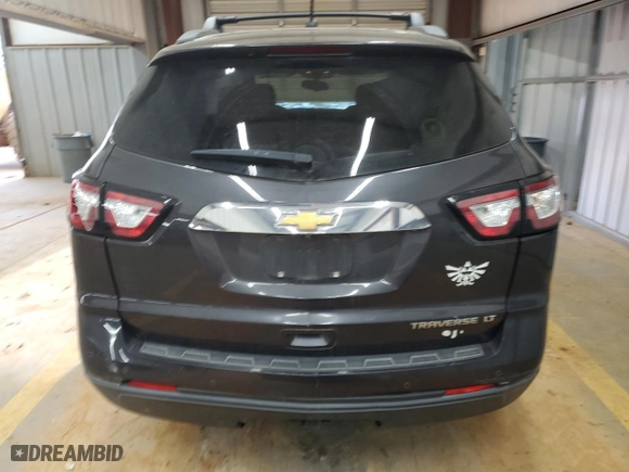 2015 Chevrolet Traverse LT with VIN 1GNKRGKD0FJ150496, listed as a Copart auction lot 84808304 with 155,277 mi miles and Salvage Title. Bid and sale history available at carsss.com. Image 6.
