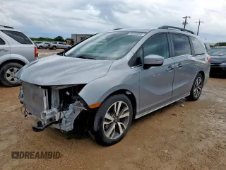 2023 Honda Odyssey Touring с VIN 5FNRL6H88PB055206, выставлен на аукционе Copart как лот 60550045 с пробегом 20 333 миль миль и Списание • Salvage title. История ставок и продаж доступна на DreamBid. Изображение 1.