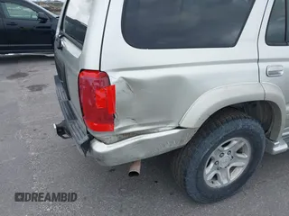 1999 Toyota 4Runner Limited with VIN JT3GN87R6X0130527, listed as a IAAI auction lot 40774553 with 406,958 mi miles and . Bid and sale history available at DreamBid. Image 6.