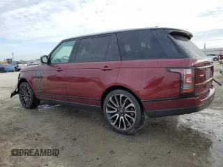 2017 Land Rover Range Rover with VIN SALGS5FE5HA322897, listed as a Copart auction lot 83859694 with 82,675 mi miles and Salvage title. Bid and sale history available at DreamBid. Image 2.