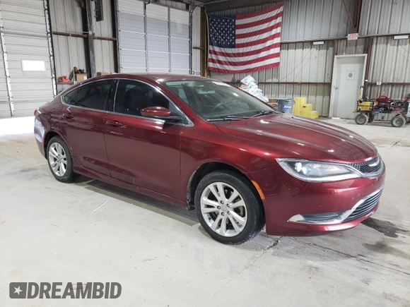 2015 Chrysler 200 Limited z VIN 1C3CCCAB6FN575970, wystawiony jako Copart lot #50773635 z przebiegiem 126 770 mil mil oraz Szkoda całkowita • Salvage title. Historia ofert i sprzedaży dostępna na DreamBid. Obrazek 4.