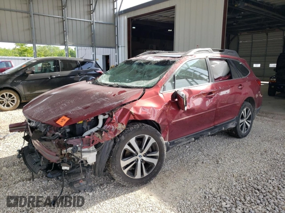 2018 Subaru Outback Limited with VIN 4S4BSANC2J3313946, listed as a Copart auction lot 56698475 with Not provided miles and Salvage title. Bid and sale history available at DreamBid. Image 1.