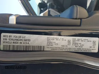 2024 Jeep Grand Cherokee Limited с VIN 1C4RJHBG4RC168703, выставлен на аукционе IAAI как лот 41964563 с пробегом 6 282 миль миль и . История ставок и продаж доступна на DreamBid. Изображение 9.