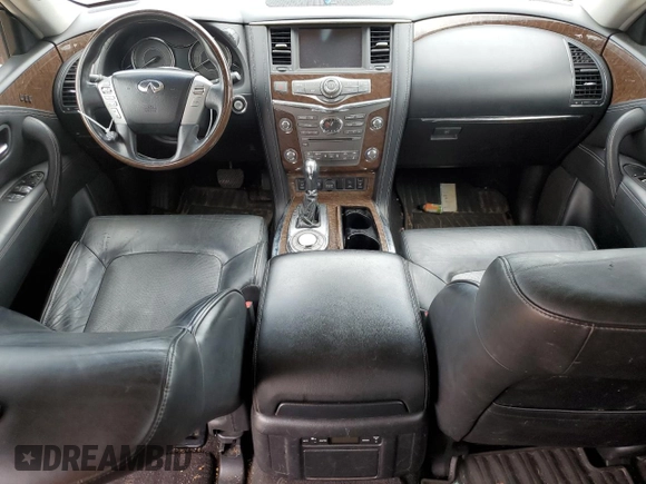 2015 Infiniti QX80 with VIN JN8AZ2NF6F9571598, listed as a Copart auction lot 54220085 with 207,891 mi miles and Clean Title. Bid and sale history available at DreamBid. Image 8.