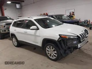 2017 Jeep Cherokee Limited with VIN 1C4PJMDS4HW505613, listed as a IAAI auction lot 41257420 with 91,967 mi miles. Bid and sale history available at carsss.com. Image 1.