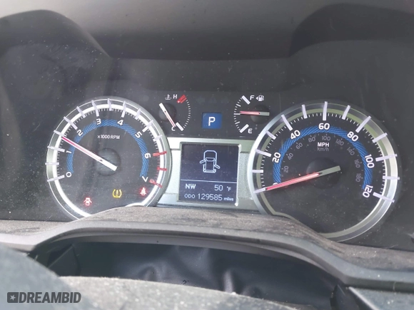 2017 Toyota 4Runner SR5 with VIN JTEBU5JR9H5415822, listed as a IAAI auction lot 41806456 with 129,585 mi miles. Bid and sale history available at carsss.com. Image 7.