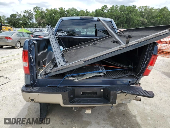 2004 Ford F-150 XLT z VIN 1FTPW12554KB71722, wystawiony jako Copart lot #58470185 z przebiegiem 200 095 mil mil oraz Szkoda całkowita • Salvage title. Historia ofert i sprzedaży dostępna na DreamBid. Obrazek 6.