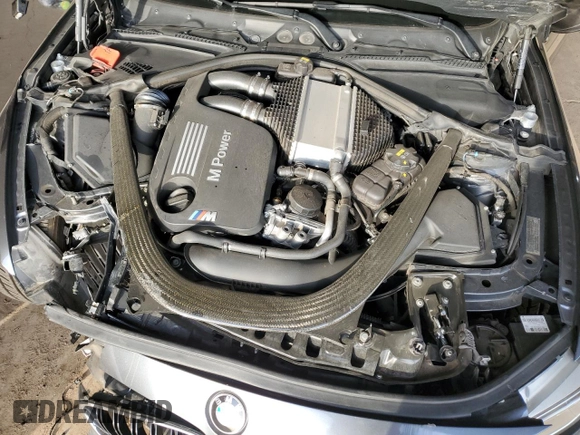 2016 BMW M4 with VIN WBS3U9C53GP968780, listed as a Copart auction lot 46105555 with 87,551 mi miles and Salvage Title. Bid and sale history available at carsss.com. Image 13.