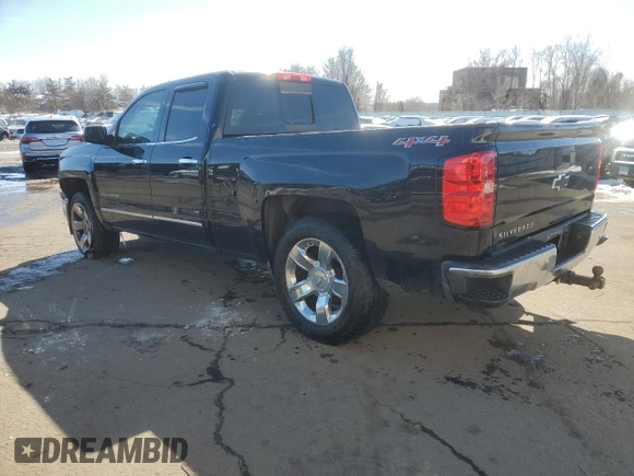 2015 Chevrolet Silverado 1500 LTZ with VIN 1GCVKSEC9FZ159781, listed as a Copart auction lot 44525365 with 206,128 mi miles and Salvage Title. Bid and sale history available at carsss.com. Image 2.