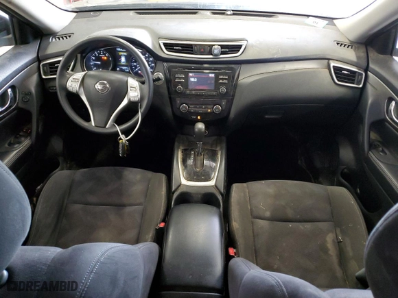 2015 Nissan Rogue S with VIN KNMAT2MV9FP529962, listed as a Copart auction lot 52845605 with 144,151 mi miles and Clean Title. Bid and sale history available at carsss.com. Image 8.