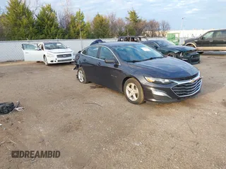 2022 Chevrolet Malibu LS with VIN 1G1ZC5ST5NF140514, listed as a IAAI auction lot 41134016 with 62,349 mi miles and . Bid and sale history available at DreamBid. Image 1.