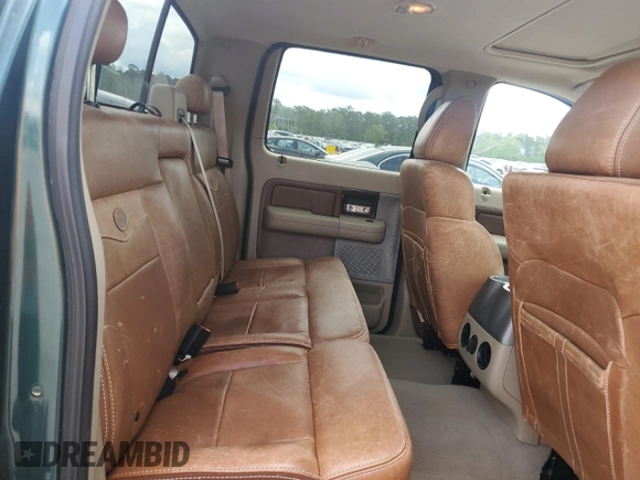2008 Ford F-150 XLT with VIN 1FTPW12V38KB31466, listed as a Copart auction lot 54138665 with 133,029 mi miles and Salvage title. Bid and sale history available at DreamBid. Image 10.