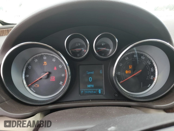 2012 Buick Regal with VIN 2G4GT5GK5C9122689, listed as a Copart auction lot 72398424 with 203,565 mi miles and Clean Title. Bid and sale history available at DreamBid. Image 9.