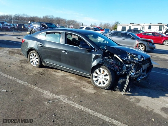 2012 Buick LaCrosse Premium 1 with VIN 1G4GD5ER9CF203005, listed as a IAAI auction lot 41083225 with 221,379 mi miles. Bid and sale history available at carsss.com. Image 1.