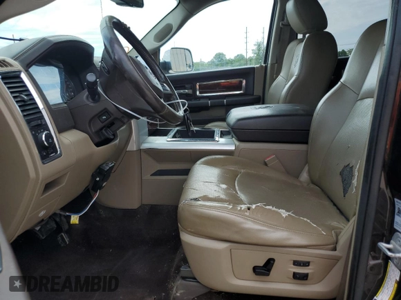 2010 Dodge Ram 2500 SLT with VIN 3D7UT2CL5AG118168, listed as a Copart auction lot 60863934 with 294,747 mi miles and Salvage Title. Bid and sale history available at carsss.com. Image 7.