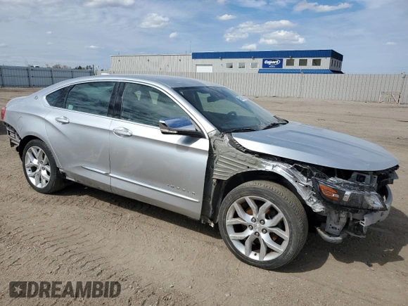 2015 Chevrolet Impala LTZ with VIN 2G1155SL2F9191714, listed as a Copart auction lot 55826155 with 127,844 mi miles and Salvage Title. Bid and sale history available at DreamBid. Image 4.