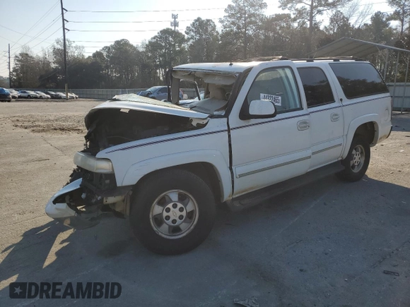 2002 Chevrolet Suburban LS with VIN 1GNFK16Z02J206522, listed as a Copart auction lot 44322465 with 0 mi miles and Salvage Title. Bid and sale history available at carsss.com. Image 1.