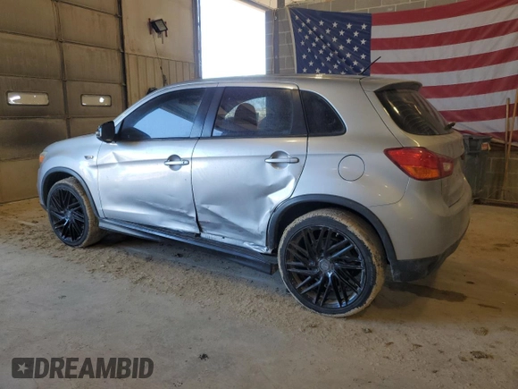 2016 Mitsubishi Outlander Sport 2.4 SE with VIN JA4AP3AW1GZ059000, listed as a Copart auction lot 46302635 with 91,615 mi miles and Salvage Title. Bid and sale history available at carsss.com. Image 2.