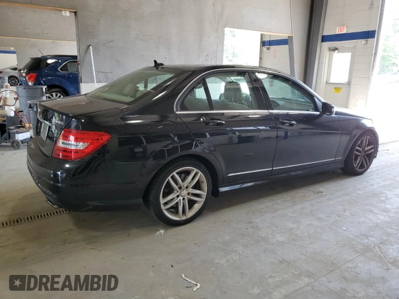 2013 Mercedes-Benz C 300 Sport with VIN WDDGF8AB0DR253371, listed as a Copart auction lot 62021785 with 190,938 mi miles and Salvage title. Bid and sale history available at DreamBid. Image 3.