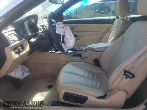 2014 BMW 4 Series 428i with VIN WBA3V5C59EP747708, listed as a Copart auction lot 44748935 with Not provided miles and Salvage title. Bid and sale history available at DreamBid. Image 7.