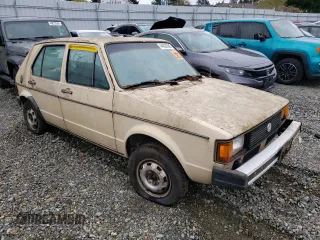1981 Volkswagen Rabbit z VIN 1VWFB0178BV188835, wystawiony jako Copart lot #44329045 z przebiegiem 102 076 mil mil oraz Tytuł czysty. Historia ofert i sprzedaży dostępna na DreamBid. Obrazek 4.