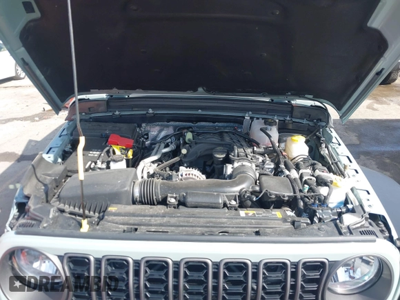 2024 Jeep Wrangler Willys с VIN 1C4PJXDG8RW250558, выставлен на аукционе IAAI как лот 41966152 с пробегом 4 083 миль миль и . История ставок и продаж доступна на DreamBid. Изображение 10.