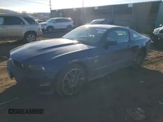 2010 Ford Mustang GT with VIN 1ZVBP8CH2A5146597, listed as a Copart auction lot 43176275 with 111,801 mi miles and Salvage Title. Bid and sale history available at carsss.com. Image 1.