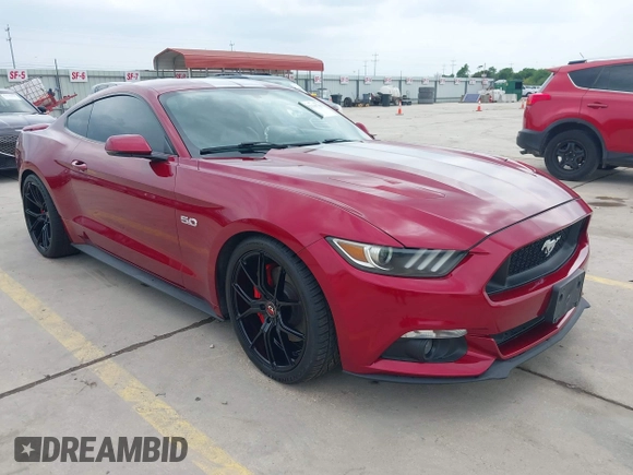 2016 Ford Mustang GT with VIN 1FA6P8CF6G5229919, listed as a IAAI auction lot 42110706 with 119,415 mi miles and . Bid and sale history available at DreamBid. Image 1.