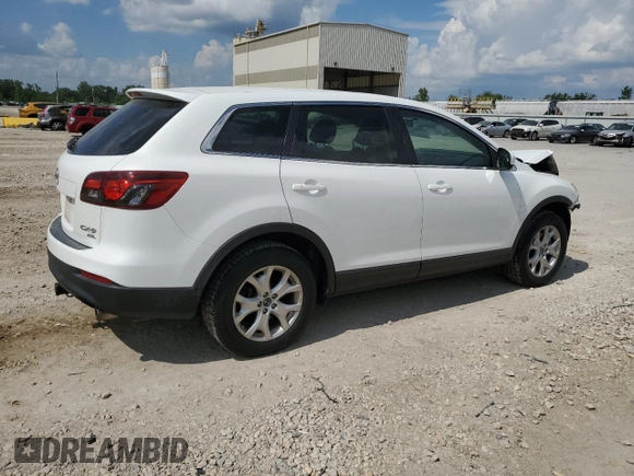 2013 Mazda CX-9 Sport with VIN JM3TB3BA8D0403624, listed as a Copart auction lot 60249494 with 191,894 mi miles and Salvage Title. Bid and sale history available at carsss.com. Image 3.