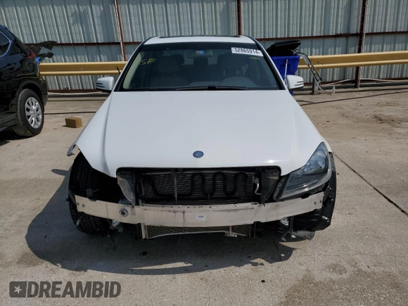 2013 Mercedes-Benz C 350 Sport with VIN WDDGF5HB2DA879863, listed as a Copart auction lot 52865914 with 50,273 mi miles and Clean Title. Bid and sale history available at DreamBid. Image 5.