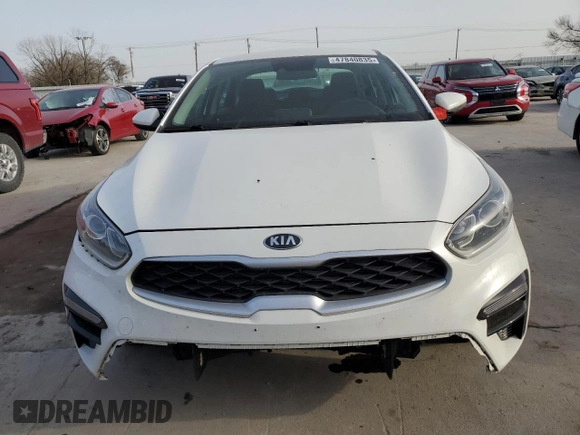 2020 Kia Forte LXS with VIN 3KPF24AD7LE174348, listed as a Copart auction lot 47840835 with 43,539 mi miles and Salvage Title. Bid and sale history available at carsss.com. Image 5.