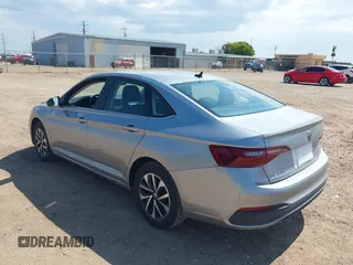 2024 Volkswagen Jetta S with VIN 3VW5M7BU8RM081548, listed as a IAAI auction lot 42703138 with 31,686 mi miles and . Bid and sale history available at DreamBid. Image 3.