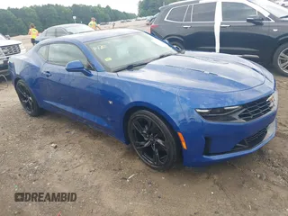 2021 Chevrolet Camaro 1LT with VIN 1G1FB1RX5M0100720, listed as a IAAI auction lot 42718364 with 44,219 mi miles and . Bid and sale history available at DreamBid. Image 1.
