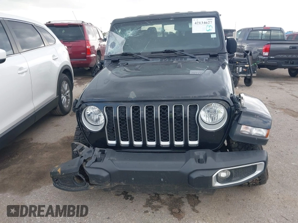 2023 Jeep Gladiator Overland z VIN 1C6HJTFG2PL523686, wystawiony jako IAAI lot #42134627 z przebiegiem 33 575 mil mil oraz . Historia ofert i sprzedaży dostępna na DreamBid. Obrazek 12.