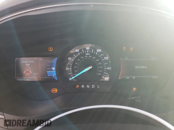2018 Ford Fusion SE with VIN 3FA6P0H71JR110022, listed as a Copart auction lot 44703715 with 149,056 mi miles and Salvage Title. Bid and sale history available at DreamBid. Image 9.